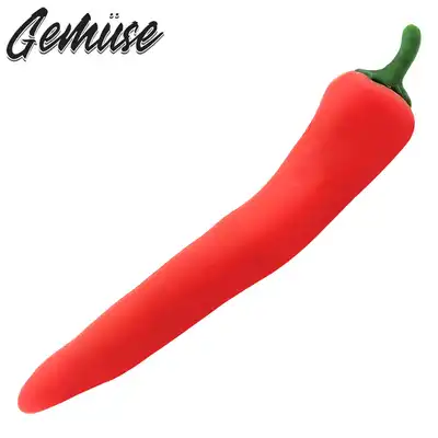 Gemüse - The Red Pepper. Niepozorny wibrator incognito papryczka 10 trybów wibracji. 
