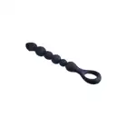 NMC - Ribbed Silicone Anal Beads Beads Hunter 10" - Silikonowe koraliki analne z wygodnym uchwytem dla komfortowej i kontrolowanej stymulacji. 25 cm długości!