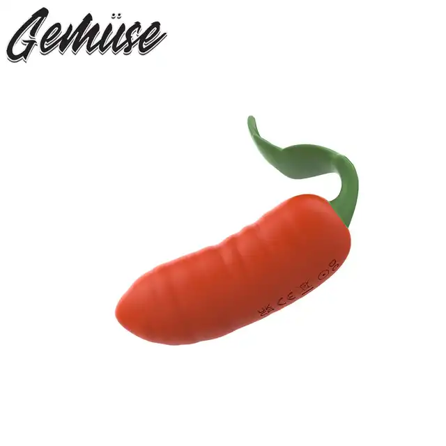 Gemüse - The Cutie Carrot. Przesłodki kompaktowy wibrator kukurydza sterowany na pilocik. 