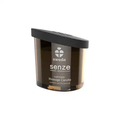 Swede - Senze  Euphoria. Świeca do masażu zapach wanilia i drzewo sandałowe 50 ml. 