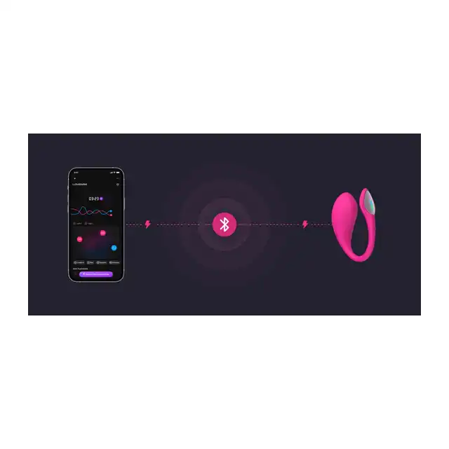 Lovense -  Lush 4. Ekskluzywna jajko sterowane na aplikacje na telefon.