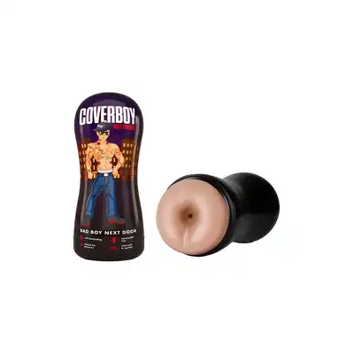 Blush Coverboy - Bad Boy Next Door Butt Stroker - kompaktowy masturbator niegrzeczny chłopak z funkcją samonawilżania i regulacją podciśnienia.