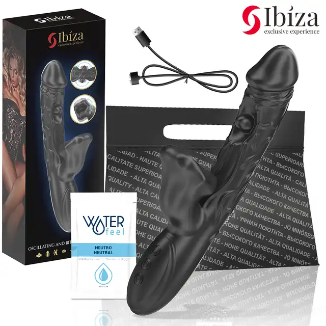 Ibiza – Oscillating and Biting Vibrator. Wibrator z efektem gryzienia, trybami oscylacji oraz stymulacji łechtaczki i punktu G!