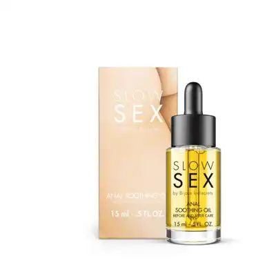 Slow Sex - Anal Soothing Oil 15 ml - kojący olejek analny, pielęgnacja analna przed i po.