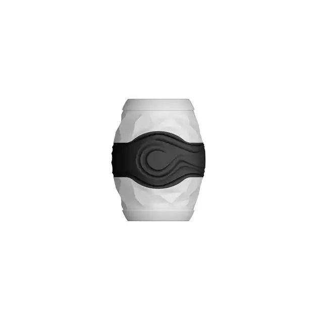 B-Series - Vibrating Ball Male Stroker - Nowoczesny wibrujący masturbator z wypustkami, wodoodporność IPX7.
