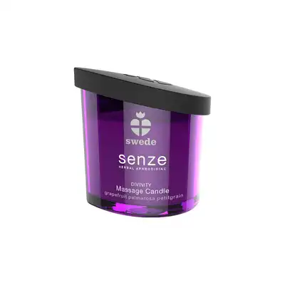 Swede - Senze Divinity. Świeca do masażu zapach grejpfrut, palmarosa i petitgrain 50 ml.