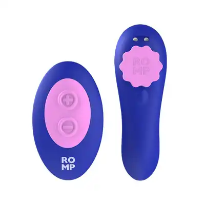 Romp - Party - Nowoczesny wibrator do bielizny, zaprojektowany z myślą o dyskretnej stymulacji i pełnej swobodzie użytkowania. 7 poziomów wibracji, cicha praca, wodoodporność IPX7.