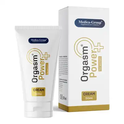 Medica-Group - Orgasm Power dla kobiet. Krem 50ml wspiera mikrokrążenie i podnosi wrażliwość skóry.