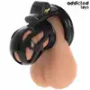 Addicted Toys - Silent Keep Penis Cage 7,5 cm - Kompaktowy pas cnoty dla mężczyzn z bezpiecznym systemem blokowania.