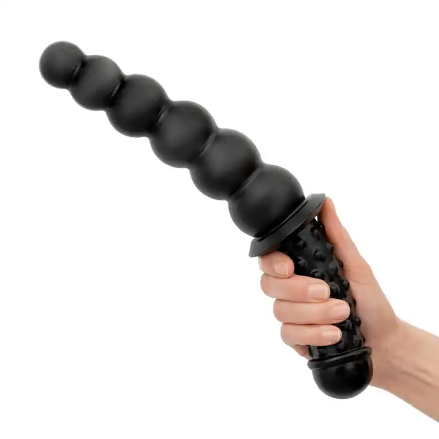 Buttr - Akimbo Double Sided Anal Dildo - Dwustronne dildo analne z różnymi rodzajami stymulacji.