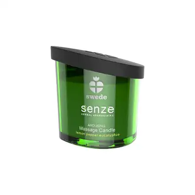 Swede - Senze Arousing. Świeca do masażu zapach Cytryna, pieprz i eukaliptus 50 ml. 
