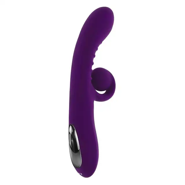 Playboy - Curlicue - Wibrator z elastycznym spiralnym króliczkiem i precyzyjną stymulacją punktu G. 2 niezależne silniki, 10 poziomów wibracji, ładowanie USB.