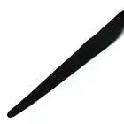 O-Products - Black Leather Single Flap Whip Gold D-Ring - Elegancka, skórzana szpicruta ze złotymi zdobieniami.