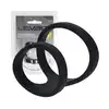 Levelz -  2 Loop Cock Ring. Silikonowy ring na penisa z podwójną pętlą o średnicy 5 cm