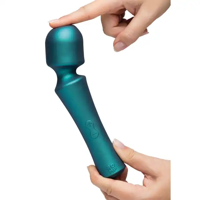 Romp - Presto - Bezprzewodowy masażer typu różdżka o dużej mocy do wszechstronnej stymulacji. 6 poziomów intensywności, 4 tryby wibracji, wodoodporność IPX7.