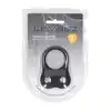 Levelz - Silicone Training Cock Ring M. Silikonowy ring na penisa z wymienialnymi 2 ciężarkami rozmiar M