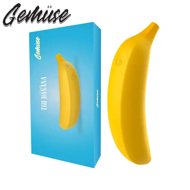 Gemüse - The Banana. Niepozorny wibrator incognito banan 10 trybów wibracji. 