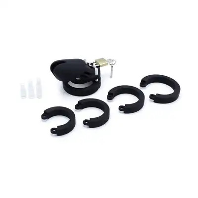 Kiotos – Silicone Adjustable Chastity Device. Silikonowa regulowana klatka na penisa, wyjątkowo wygodna