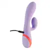 Love Signal - Twin Toned Duo Rabbit Vibrator - Urokliwy wibrator ze stymulacją łechtaczki, 7 trybów wibracji, wodoodporność IPX6.