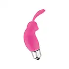Glamy - Mini Rabbit Pink - Uroczy mini wibrujący króliczek w kolorze różowym do stymulacji łechtaczki. Niewielki rozmiarem, zaskakująco skuteczny w działaniu.