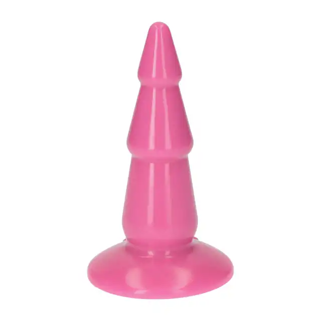 Toyz4Lovers - Pine Anal Plug 15,5 cm Pink - Korek analny z przyssawką w kształcie sosny. Progresywna stymulacja o rosnącej intensywności.