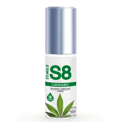 S8 - Cannabis Hybrid Lube. Lubrykant hybrydowy z CBD 150 ml.