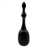 Aqua Clean - Silicone One - Way Valve Douche Set with Beaded Nozzle 150 ml - Gruszka do higieny intymnej z końcówką z kulkami. Zawór jednokierunkowy zapobiegający cofaniu się wody.