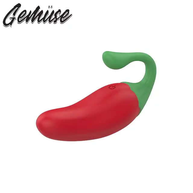 Gemüse - The Cutie Pepper. Przesłodki kompaktowy wibrator papryczka sterowany na pilocik. 