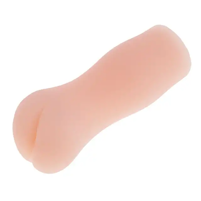 Fluffy Love - Masturbator 033A - kompaktowa pochwa o miękkiej, przyjemnej w dotyku strukturze. Idealna na podróż!