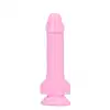Toyz4Lovers - Dan Bubblegum Scented Dildo 18 cm - Aromatyzowane, realistyczne dildo o zapachu gumy balonowej. Klasyczna forma w wyjątkowym wydaniu.