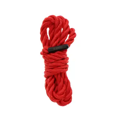Taboom - Lina do bondage 1,5 m. Kompaktowa czerwona miękka i wytrzymała. 
