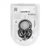 Levelz -  Liquid Silicone Triple Weighted Ball Cock Ring. Silikonowy ring na penisa w kolorze czarnym z 3 obciążnikami 