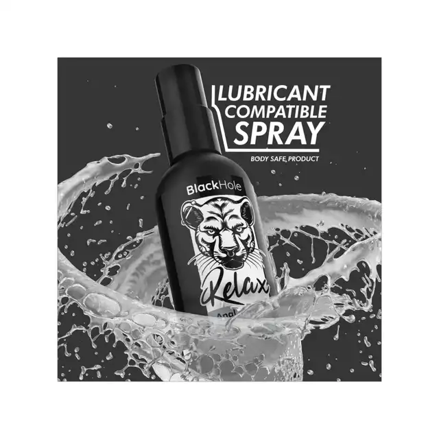 Black Hole - Anal Relaxer Spray Explorer 30 ml - Relaksujący spray analny na bazie wody. Efekt rozluźnienia i dodatkowy poślizg w kompaktowym opakowaniu.