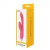 Love Signal - Double Beat Duo Vibrator - Dynamiczny wibrator do punktu G ze stymulacją łechtaczki. Wodoodporny, 2 motorki, 7 trybów wibracji.