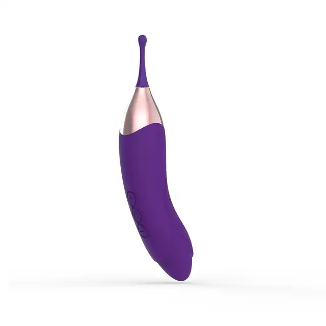 Femme Toys - Hummingbird Clitoral Stimulator - Dwustronny wibrator do stymulacji łechtaczki i punktu G. Super mocne 2 silniki, 10 funkcji wibracji. Top produkt!