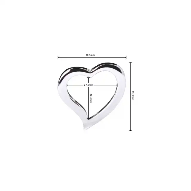 Oproducts – Heart-Shaped Nipple Clamps Tinkling Bells – regulowane zaciski na sutki z dzwoneczkami