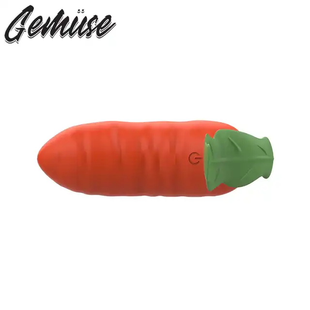 Gemüse - The Cutie Carrot. Przesłodki kompaktowy wibrator kukurydza sterowany na pilocik. 