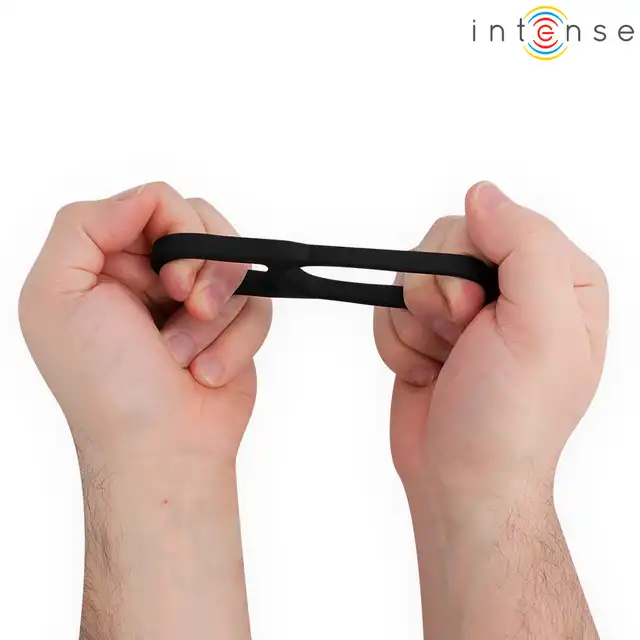 Intense - Conleth Model 3. Podwójny pierścień na penisa, prosta konstrukcja wiele możliwości