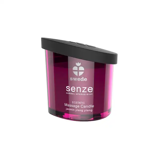 Swede - Senze Ecstatic. Świeca do masażu zapach jaśmin i ylang-ylang 50 ml. 