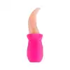 Teazers - Realistic Tongue Vibrator - Różowy Wibrator Językowy 4 tryby wibracji, 7 prędkości - elastyczny realizm w Twoich rękach.