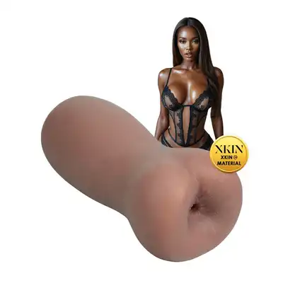 Xkin - Secret Affairs Mistress Eternal Asha - Elegancki masturbator anus w kolorze brązowym. Miękka, elastyczna, teksturowana.