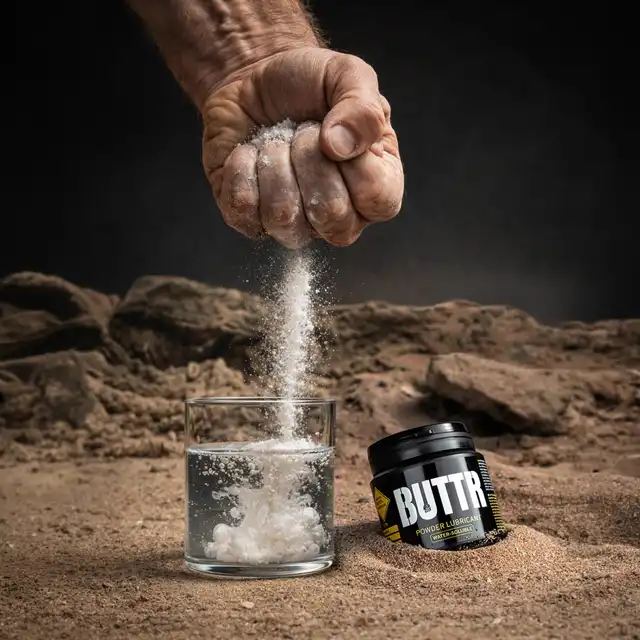 Buttr - Powder Lubricant Water-Soluble 135g - Mega wydajny lubrykant w proszku. Przygotuj do nawet 27 litrów lubrykantu na bazie wody