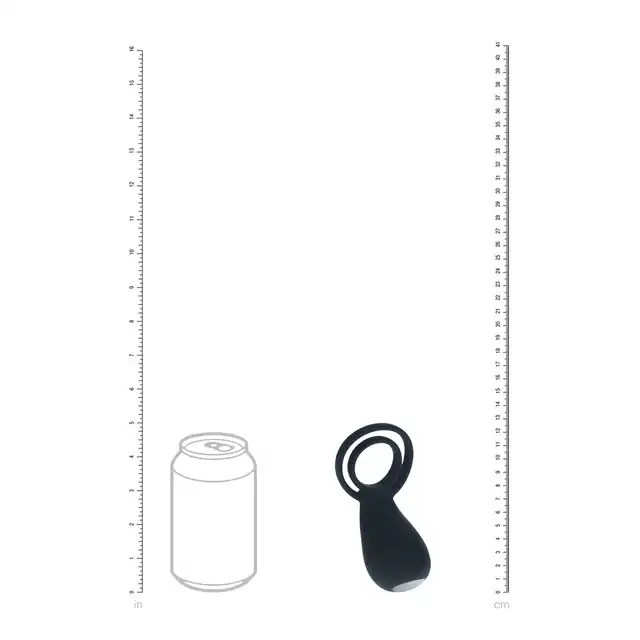 Levelz - Vibrating Cock &amp; Ball Ring with Paw Stimulator. Podwójny silikonowy ring z wibrującym stymulatorem łechtaczki