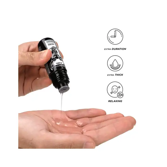 Black Hole  - Gel Silicone Base Anal Dilation 30 ml - Silikonowy lubrykant analny o delikatnym efekcie relaksującym. Długotrwały poślizg i większy komfort podczas stymulacji analnej.