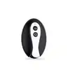 BSeries - Vibration Metal Anal Plug with Remote Control M - nowoczesny i elegancki metalowy korek analny z wibracjami, sterowany pilotem.