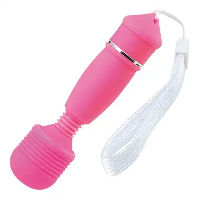 Toyz4Lovers - Candy Pie Plump Vaginal Stimulator Pink - Mini magiczna różdżka w kolorze różowym. Dyskretny, idealny w podróż.
