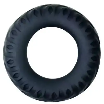 Baile - Titan Cock Ring. Teksturowany silikonowy pierścień erekcyjny. 
