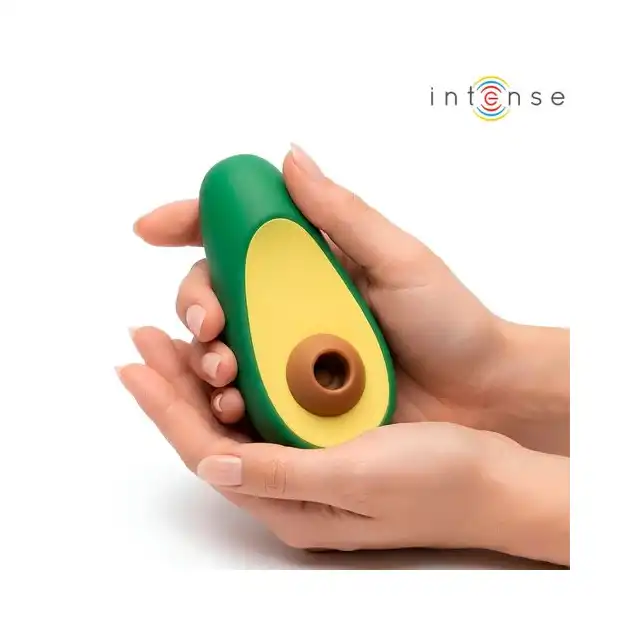 Intense – Waki Avocado Clitoral Suction Stimulator. Kolorowy dyskretny stymulator łechtaczki w kształcie awokado