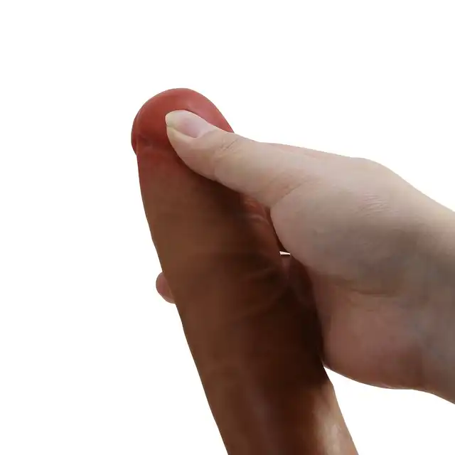 Beautiful - Abel 7,5" Rotating &amp; Thrusting Dildo - Realistyczny wibrator-dildo z przyssawką z ruchem posuwistym i rotacyjnym. 21 cm przyjemności.