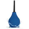 Buttocks - The Cleaner 75 ml Anal Douche. Niebieska kompaktowa gruszka do lewatywy z wygodną końcówką